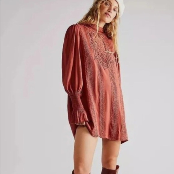 Free People One Vienna Mini Dress XS - Picture 1 of 9
